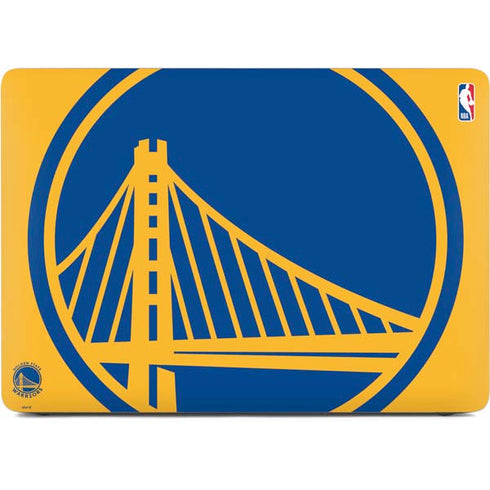 NBA Golden State Warriors Large Logo Apple MacBook Air Skin