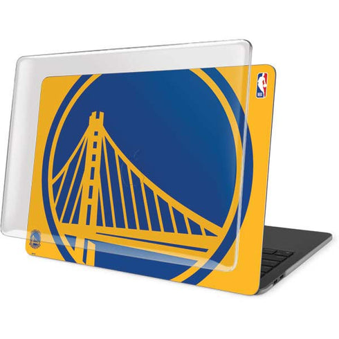 NBA Golden State Warriors Large Logo MacBook Pro 13in (2020) Case plus Skin