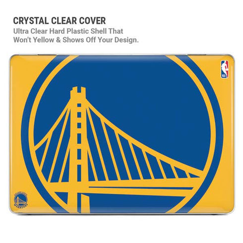 NBA Golden State Warriors Large Logo MacBook Pro 13in (2020) Case plus Skin