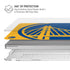 NBA Golden State Warriors Large Logo MacBook Pro 13in (2020) Case plus Skin