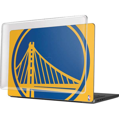 NBA Golden State Warriors Large Logo MacBook Pro 14in (2021-24) Case plus Skin