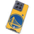 NBA Golden State Warriors Large Logo Moto G Play 5G (2025) Clear Case