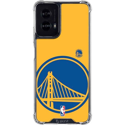 NBA Golden State Warriors Large Logo Moto G Power 5G (2024) Clear Case