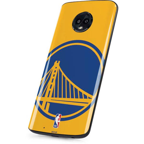 NBA Golden State Warriors Large Logo Moto G6 Skin