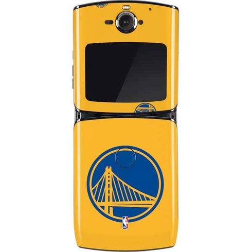 NBA Golden State Warriors Large Logo Motorola RAZR Skin