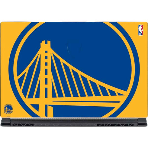 NBA Golden State Warriors Large Logo MSI GS65 Stealth Laptop Skin