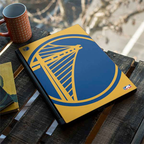 NBA Golden State Warriors Large Logo MSI GS65 Stealth Laptop Skin