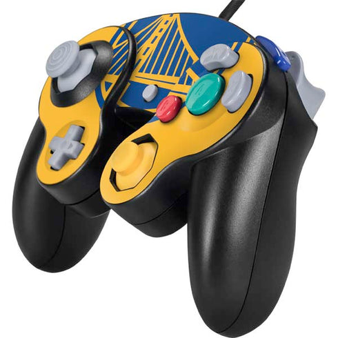 NBA Golden State Warriors Large Logo Nintendo GameCube Controller Skin