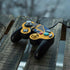 NBA Golden State Warriors Large Logo Nintendo GameCube Controller Skin