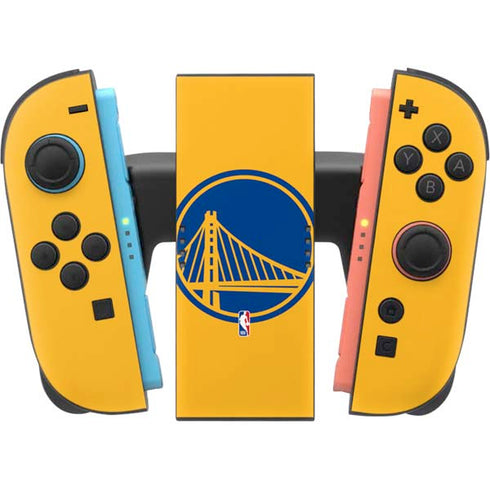 NBA Golden State Warriors Large Logo Nintendo Switch 2 (2025) Joy-Con Controller Skin