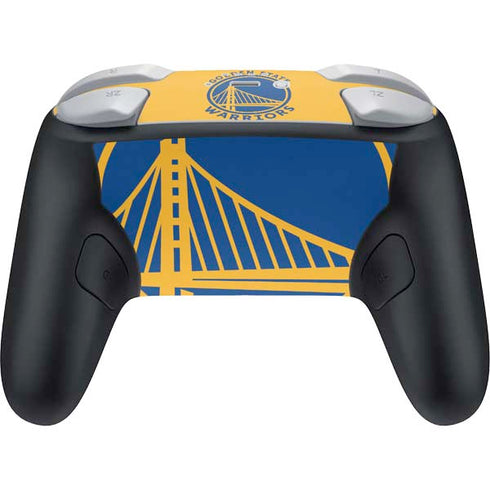 NBA Golden State Warriors Large Logo Nintendo Switch 2 (2025) Pro Controller Skin