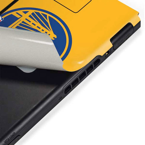 NBA Golden State Warriors Large Logo Nintendo Switch Bundle Skin