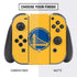 NBA Golden State Warriors Large Logo Nintendo Switch Bundle Skin