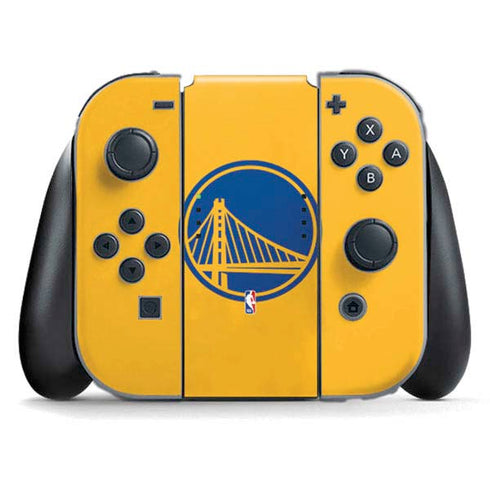 NBA Golden State Warriors Large Logo Nintendo Skins