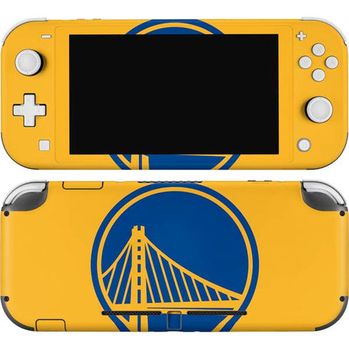 NBA Golden State Warriors Large Logo Nintendo Switch Lite Skin