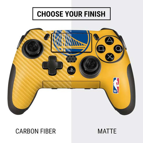 NBA Golden State Warriors Large Logo PlayStation Scuf Vantage 2 Controller Skin
