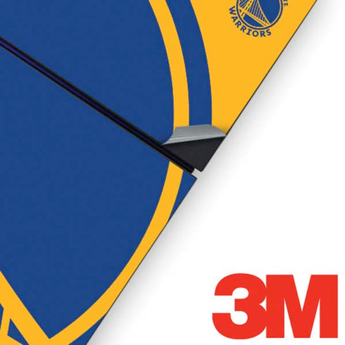 NBA Golden State Warriors Large Logo PS4 Console and Controller Bundle Skin