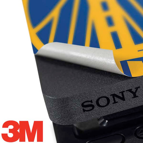 NBA Golden State Warriors Large Logo PS4 Slim Skin