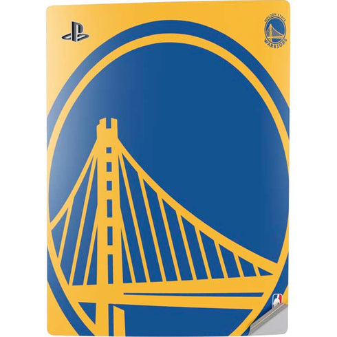 NBA Golden State Warriors Large Logo PS5 Digital Edition Console Skin