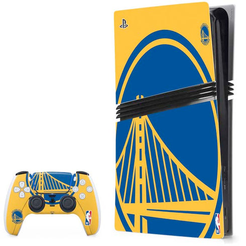 NBA Golden State Warriors Large Logo PlayStation PS5 Skins