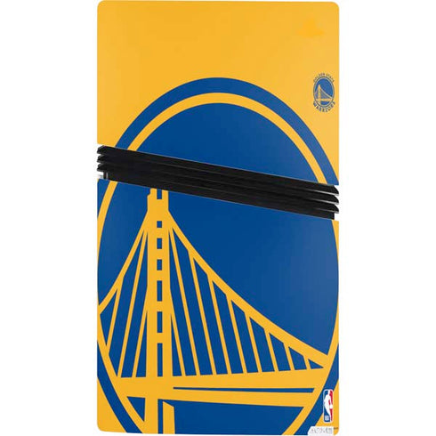 NBA Golden State Warriors Large Logo PS5 Pro Bundle Skin
