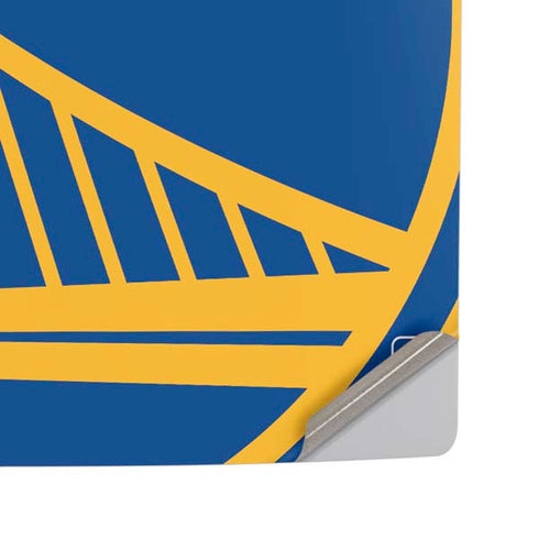 NBA Golden State Warriors Large Logo PS5 Pro Disk Console Skin
