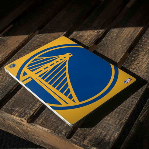 NBA Golden State Warriors Large Logo Surface Laptop 2 Skin
