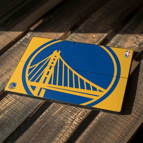 NBA Golden State Warriors Large Logo Surface Pro 6 Skin
