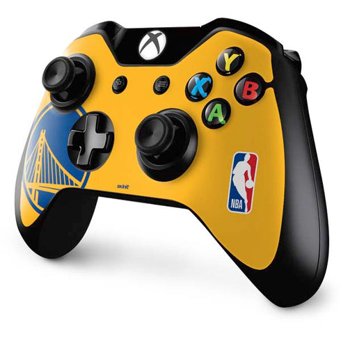 NBA Golden State Warriors Large Logo Xbox One Controller Skin