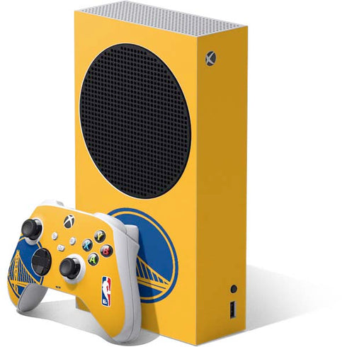 NBA Golden State Warriors Large Logo Xbox Series S Bundle Skin