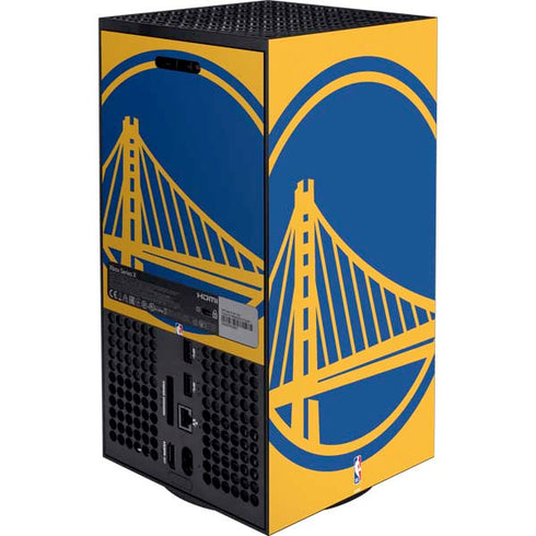 NBA Golden State Warriors Large Logo Xbox Series X Bundle Skin