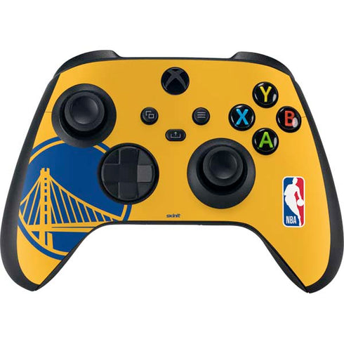 NBA Golden State Warriors Large Logo Xbox Series X Bundle Skin