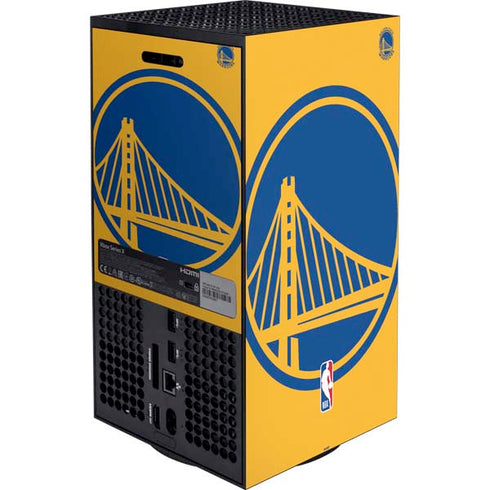 NBA Golden State Warriors Large Logo XBox Series X Digital Edition Bundle Skin