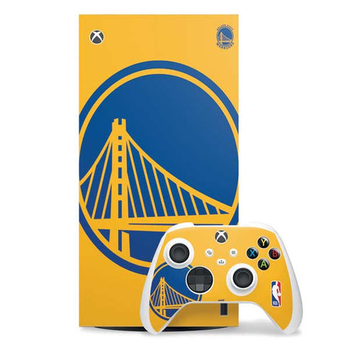 NBA Golden State Warriors Large Logo Xbox Series X Skins