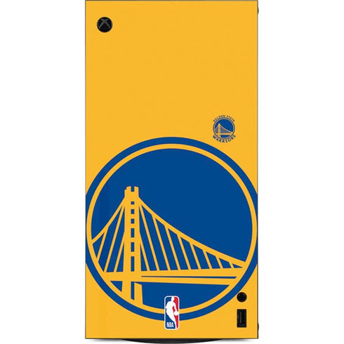 NBA Golden State Warriors Large Logo XBox Series X Digital Edition Console Skin