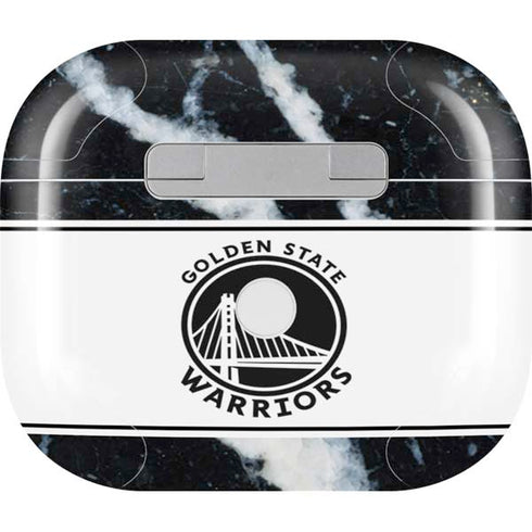 NBA Golden State Warriors Marble Apple AirPods (3rd Gen 2021) Skin