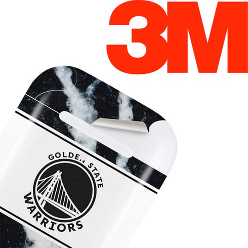 NBA Golden State Warriors Marble Apple AirPods Skin