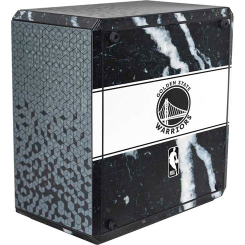NBA Golden State Warriors Marble Cooler Master MasterBox Q300L Mini Tower Skin