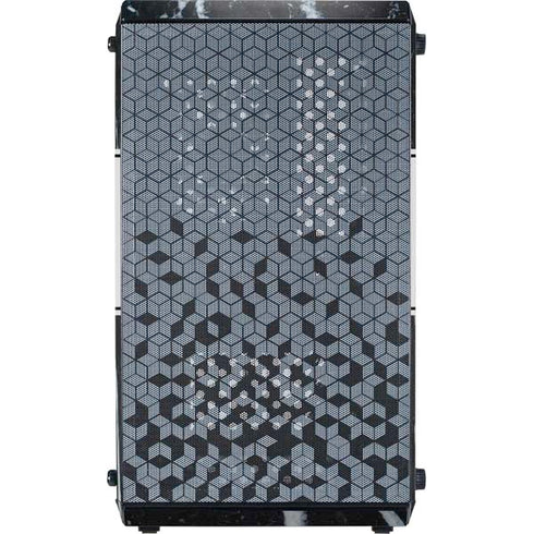 NBA Golden State Warriors Marble Cooler Master MasterBox Q300L Mini Tower Skin