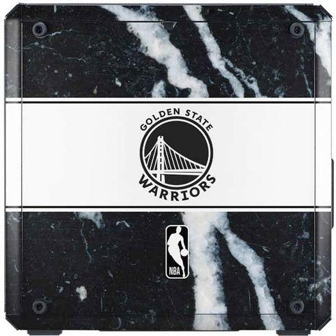 NBA Golden State Warriors Marble Cooler Master MasterBox Q300L Mini Tower Skin