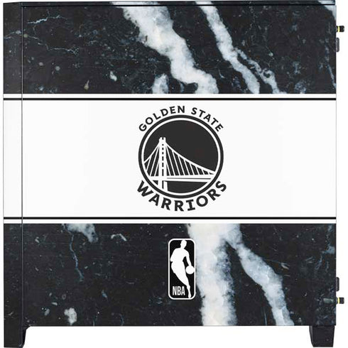 NBA Golden State Warriors Marble Corsair 4000D Tempered Glass Mid-Tower ATX Case Skin