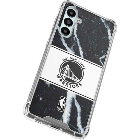 NBA Golden State Warriors Marble Galaxy A16 5G Clear Case