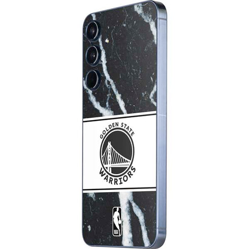 NBA Golden State Warriors Marble Galaxy A35 5G Skin