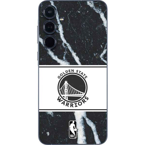 NBA Golden State Warriors Marble Galaxy A55 5G Skin