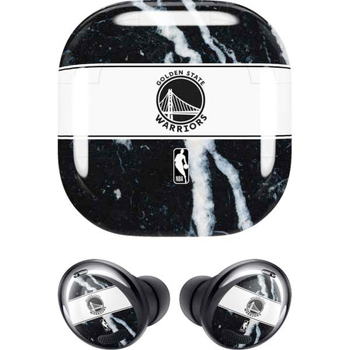 NBA Golden State Warriors Marble Galaxy Buds Pro Skin