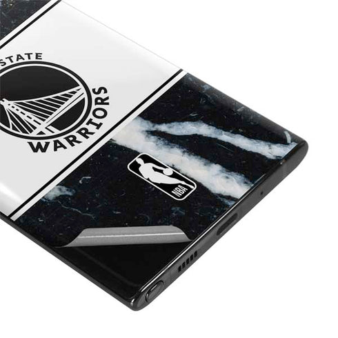 NBA Golden State Warriors Marble Galaxy Note 10 Plus Skin