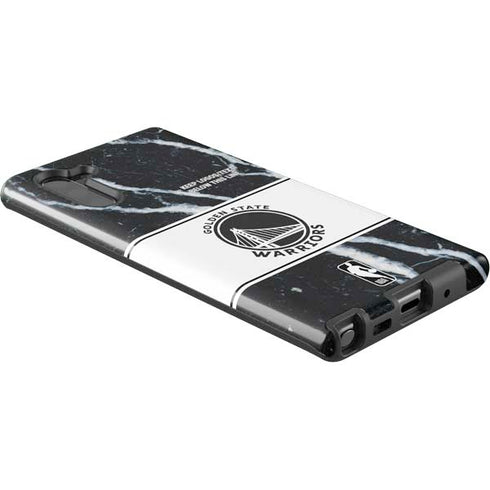 NBA Golden State Warriors Marble Galaxy Note 10 Pro Case