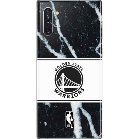 NBA Golden State Warriors Marble Galaxy Note 10 Skin