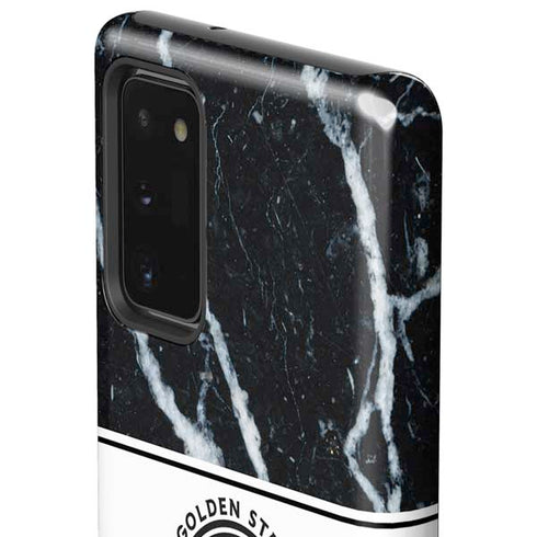 NBA Golden State Warriors Marble Galaxy Note20 5G Pro Case