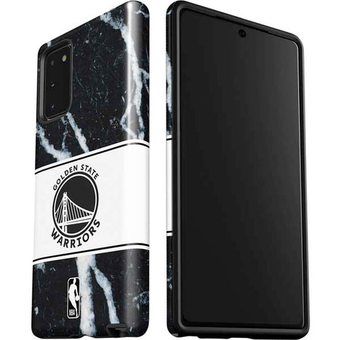 NBA Golden State Warriors Marble Galaxy Note20 5G Pro Case
